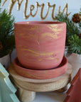 Holiday Red Planter