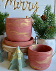 Holiday Red Planter