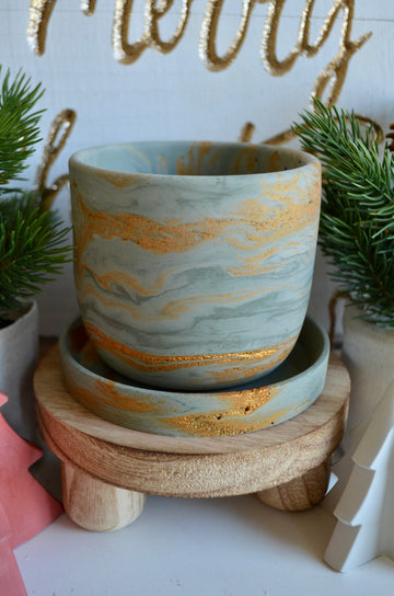 Holiday Green Planter