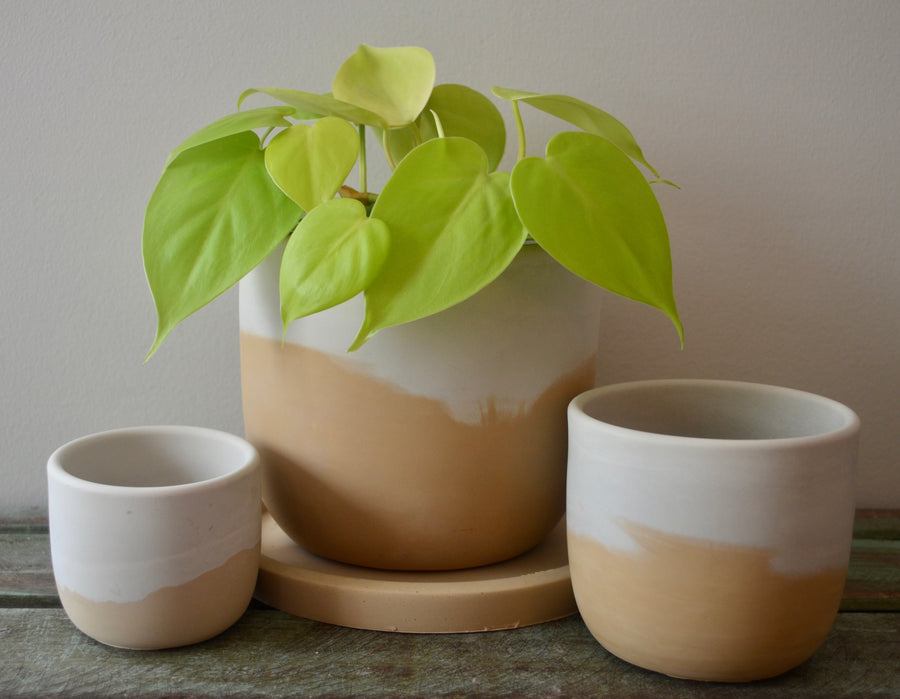 Desert Dunes Concrete Planter